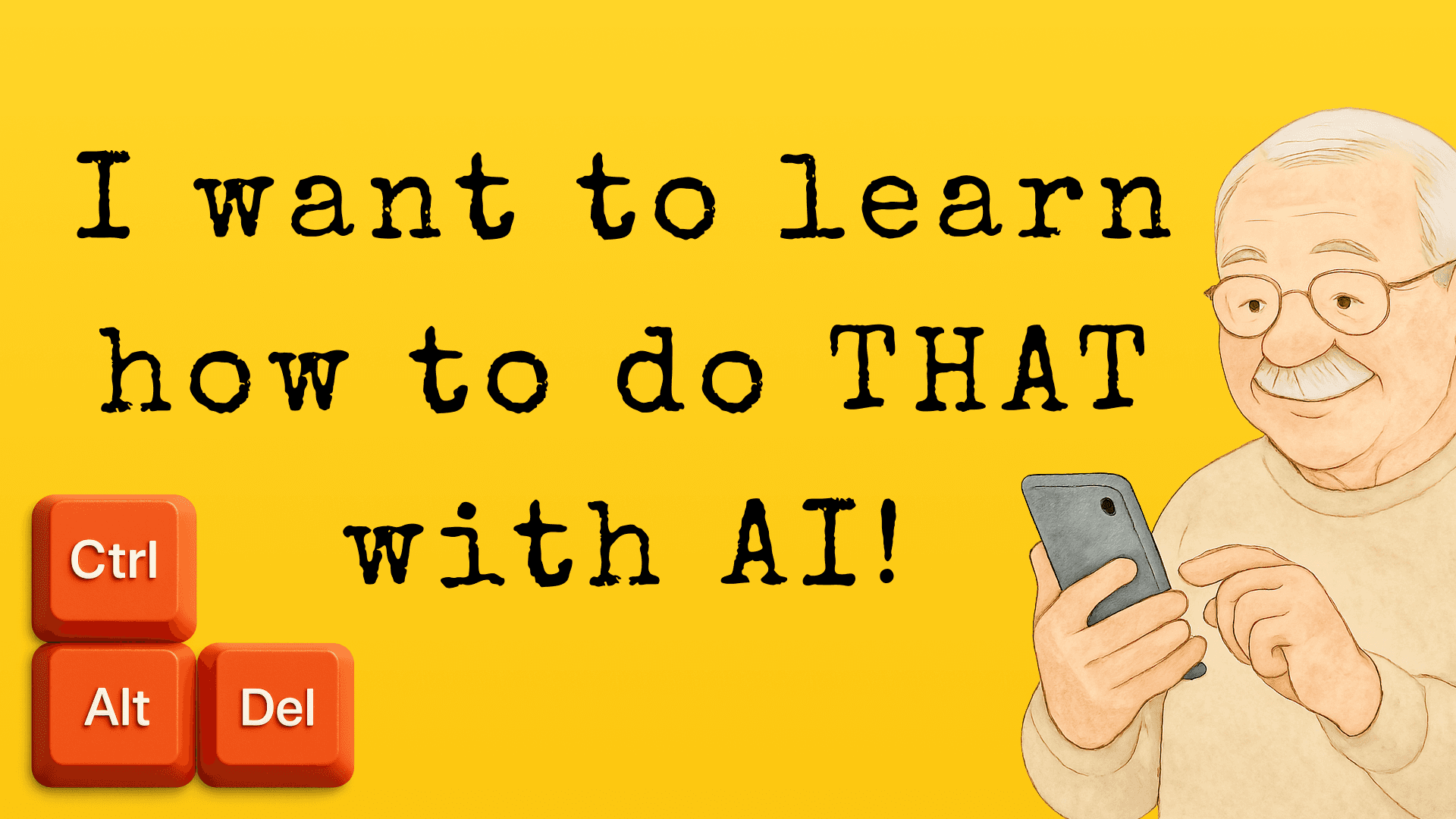 I want to learn how to do THAT with AI!